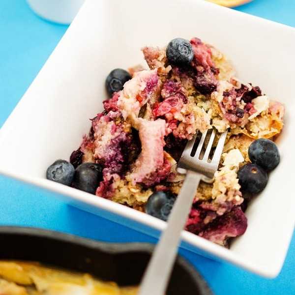 Berry Bulgur Breakfast Bake