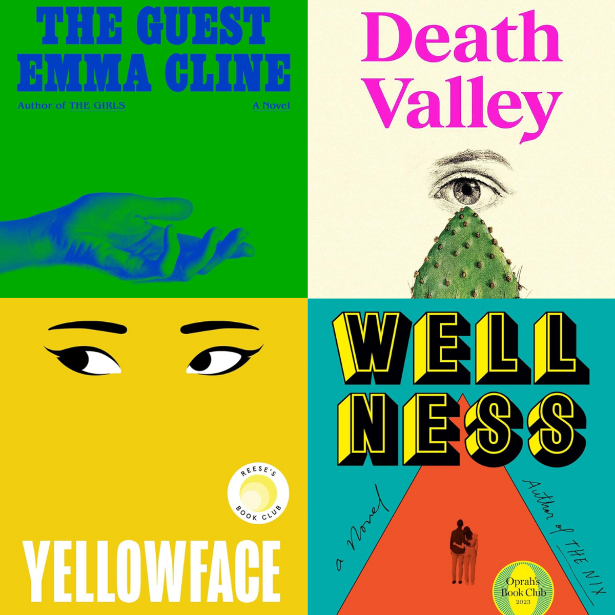 best books 2023 yellowface, wellness, death valley, the guest