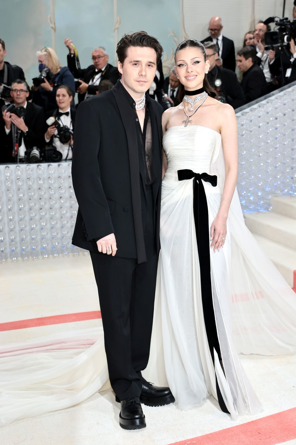 best couples at the 2023 met gala Brooklyn and Nicola Peltz Beckham