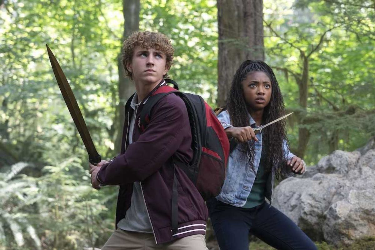 best percy and annabeth moments percy jackson season 2