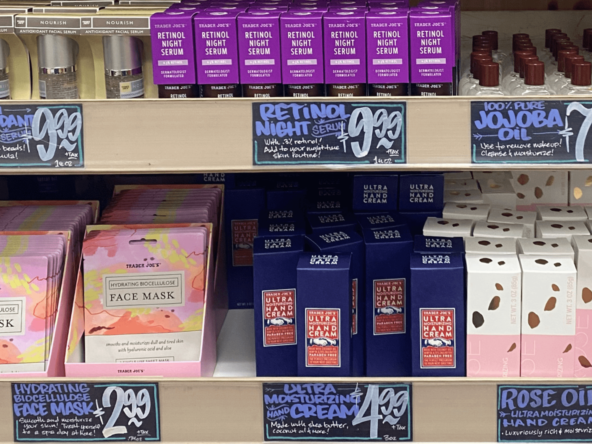 best trader joe's beauty products
