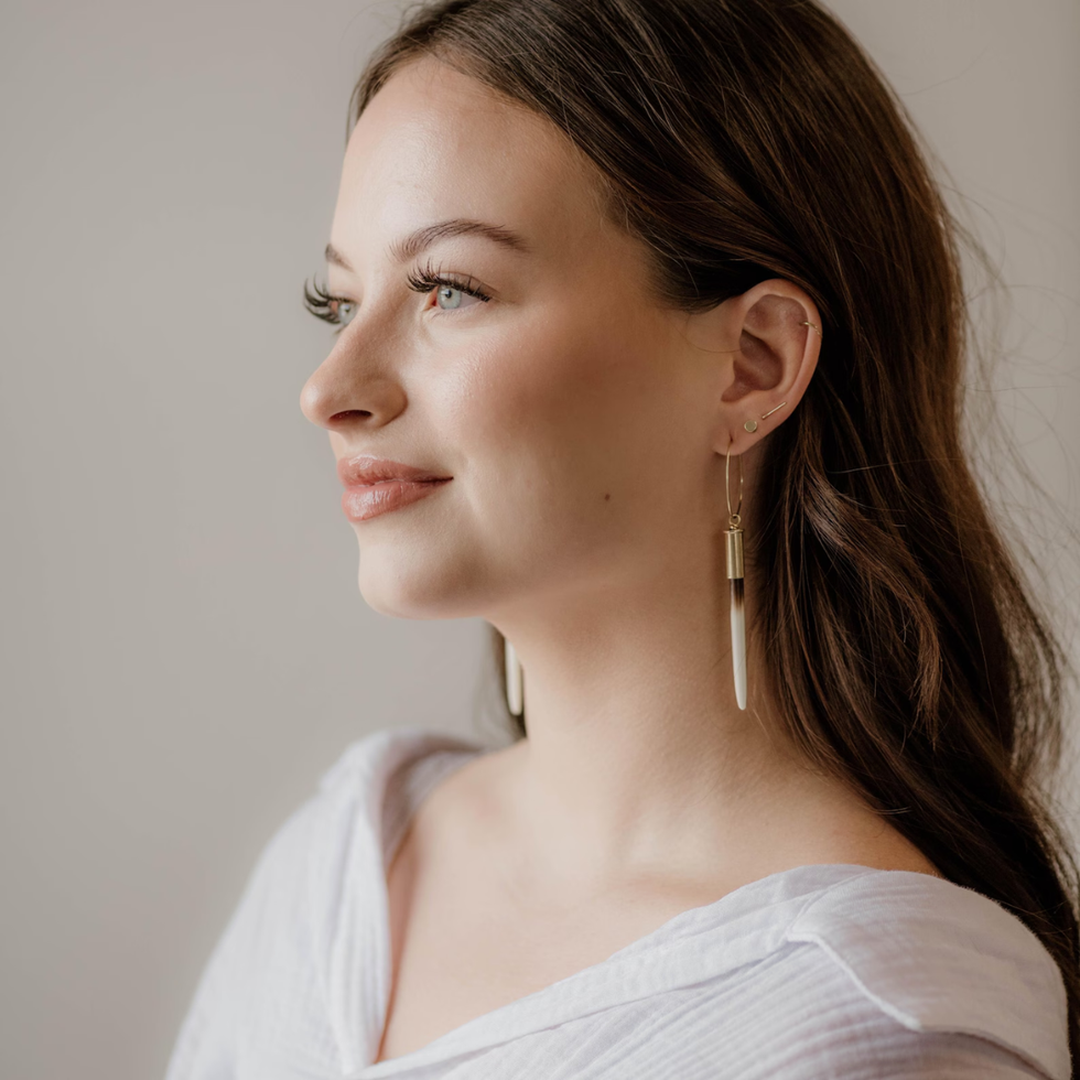 Beth Dutton Porcupine Quill Earrings