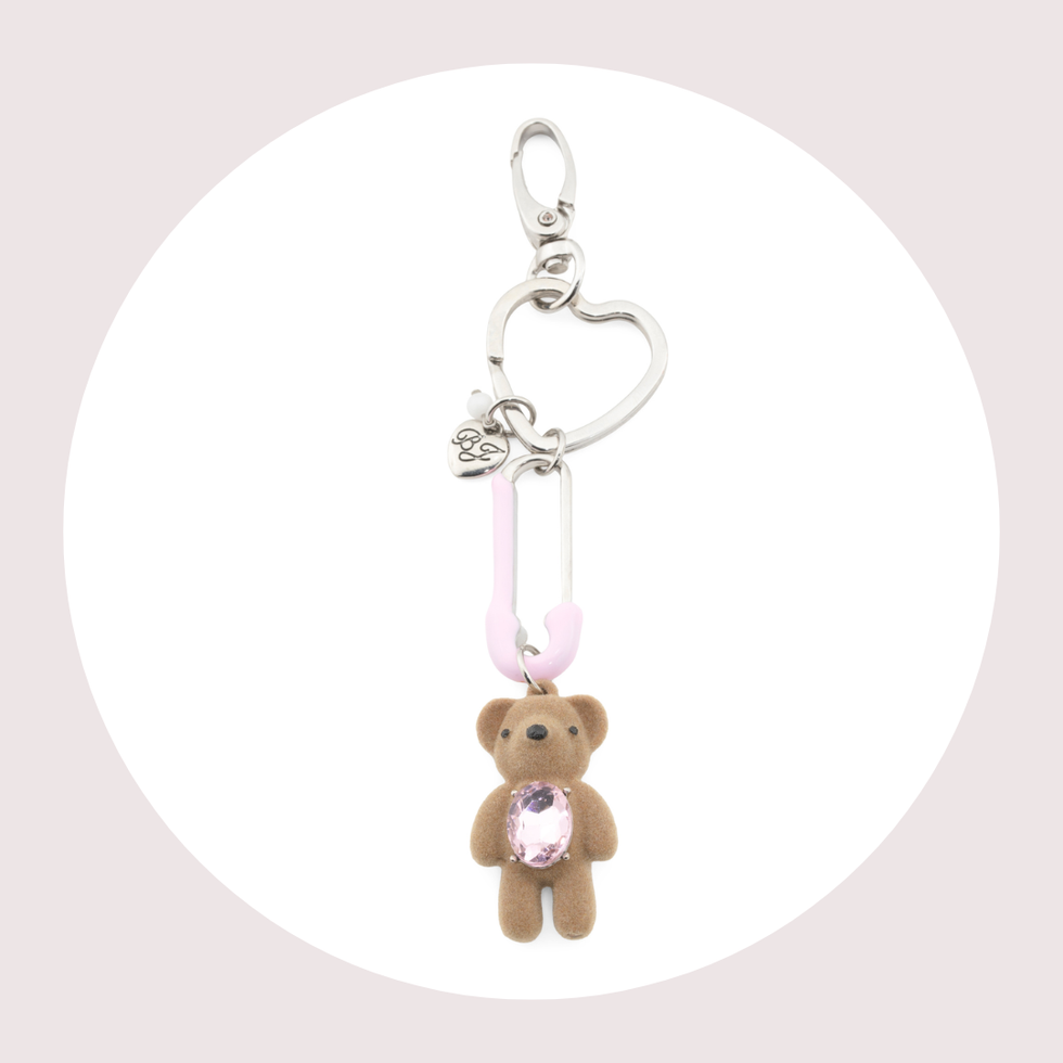 Betsey Johnson Felted Bear Charm