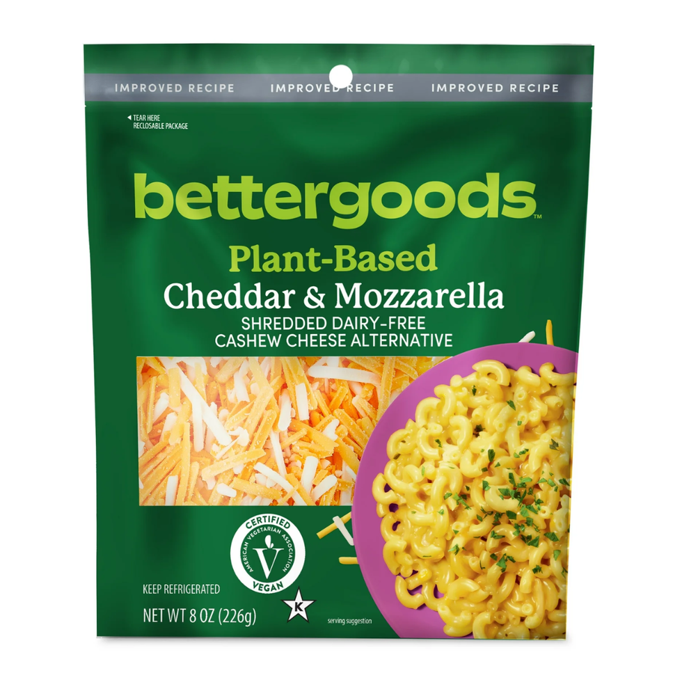 Bettergoods Plant-Based Cheddar & Mozzarella Shredded Dairy-Free Cashew Cheese