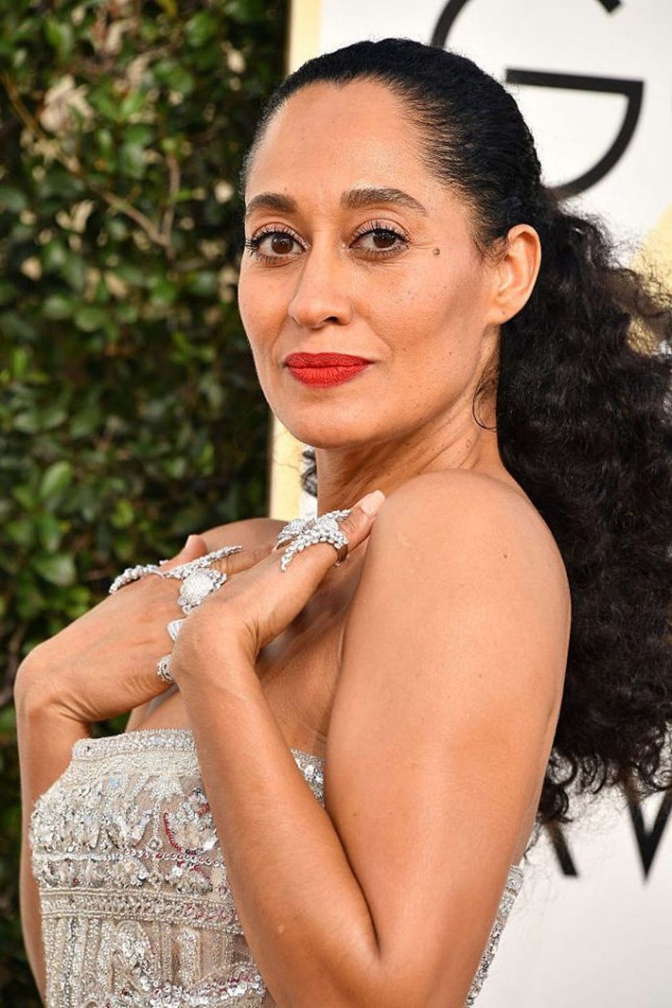 BEVERLY HILLS, CA - JANUARY 08: Actress Tracee Elllis Ross attends the 74th Annual Golden Globe Awards at The Beverly Hilton Hotel on January 8, 2017 in Beverly Hills, California. (Photo by Steve Granitz/WireImage)