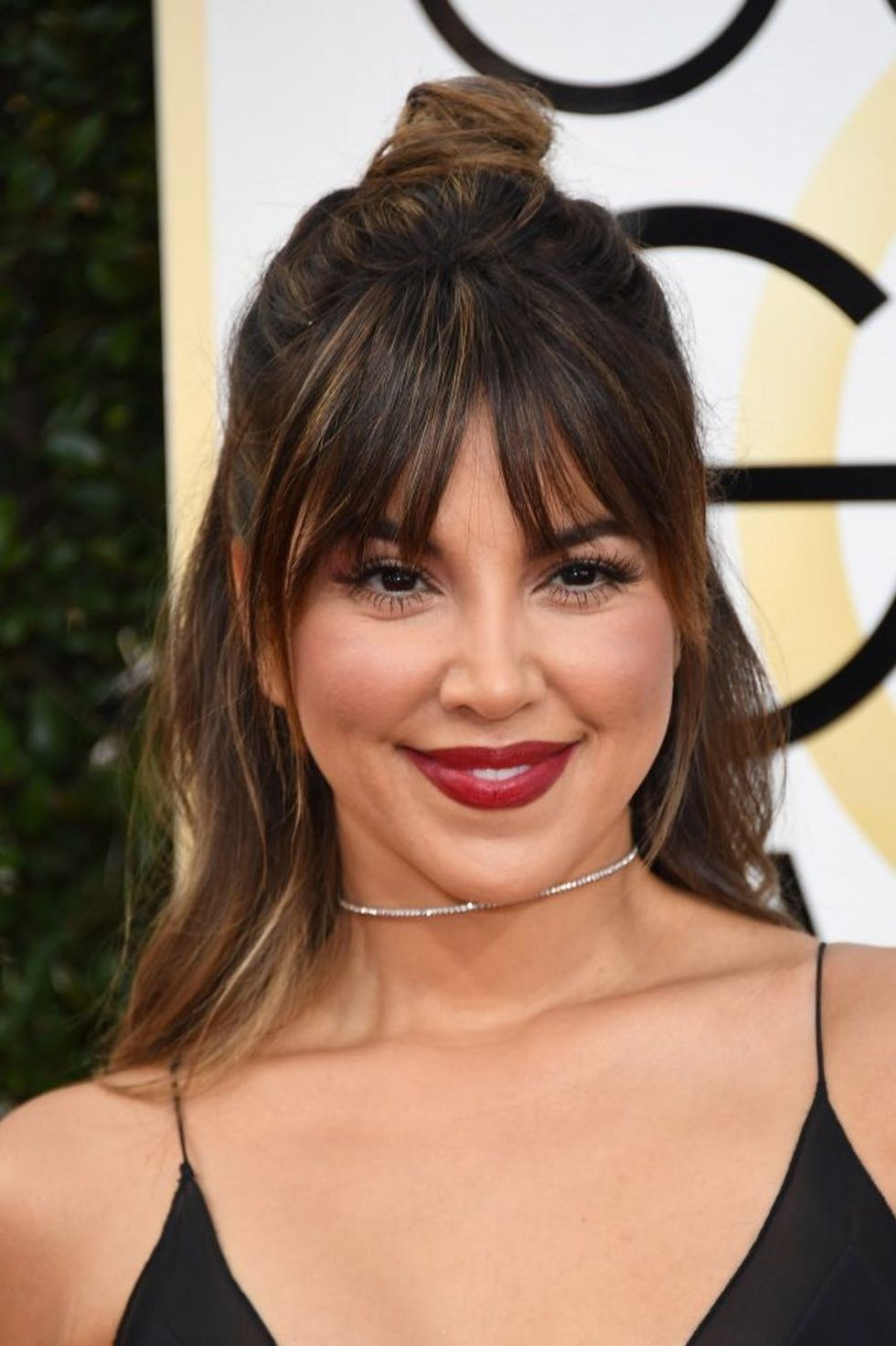 BEVERLY HILLS, CA - JANUARY 08: Liz Hernandez attends the 74th Annual Golden Globe Awards at The Beverly Hilton Hotel on January 8, 2017 in Beverly Hills, California. (Photo by Venturelli/WireImage)