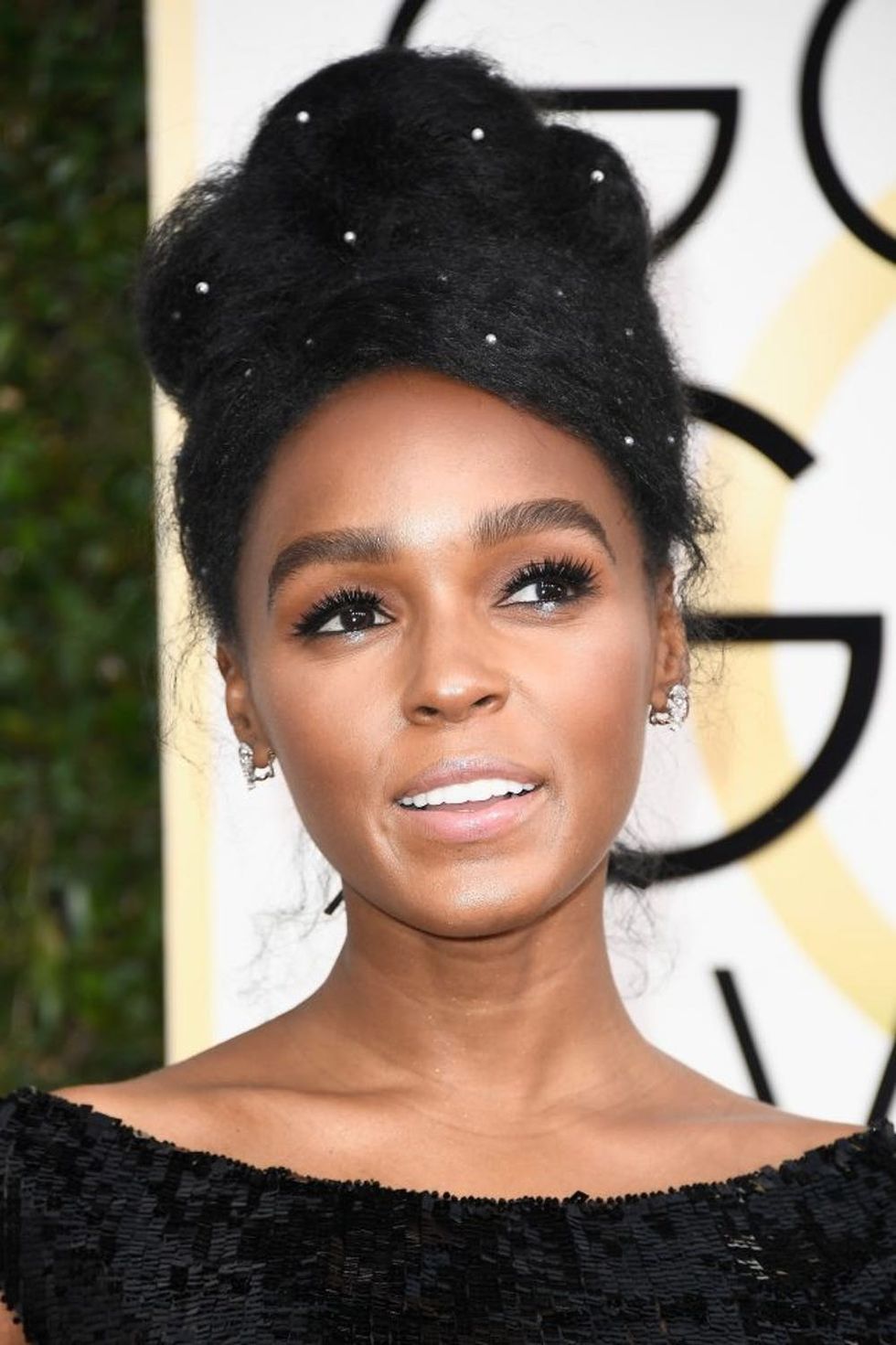 BEVERLY HILLS, CA - JANUARY 08: Musician/Actress Janelle Monae attends the 74th Annual Golden Globe Awards at The Beverly Hilton Hotel on January 8, 2017 in Beverly Hills, California. (Photo by Frazer Harrison/Getty Images)