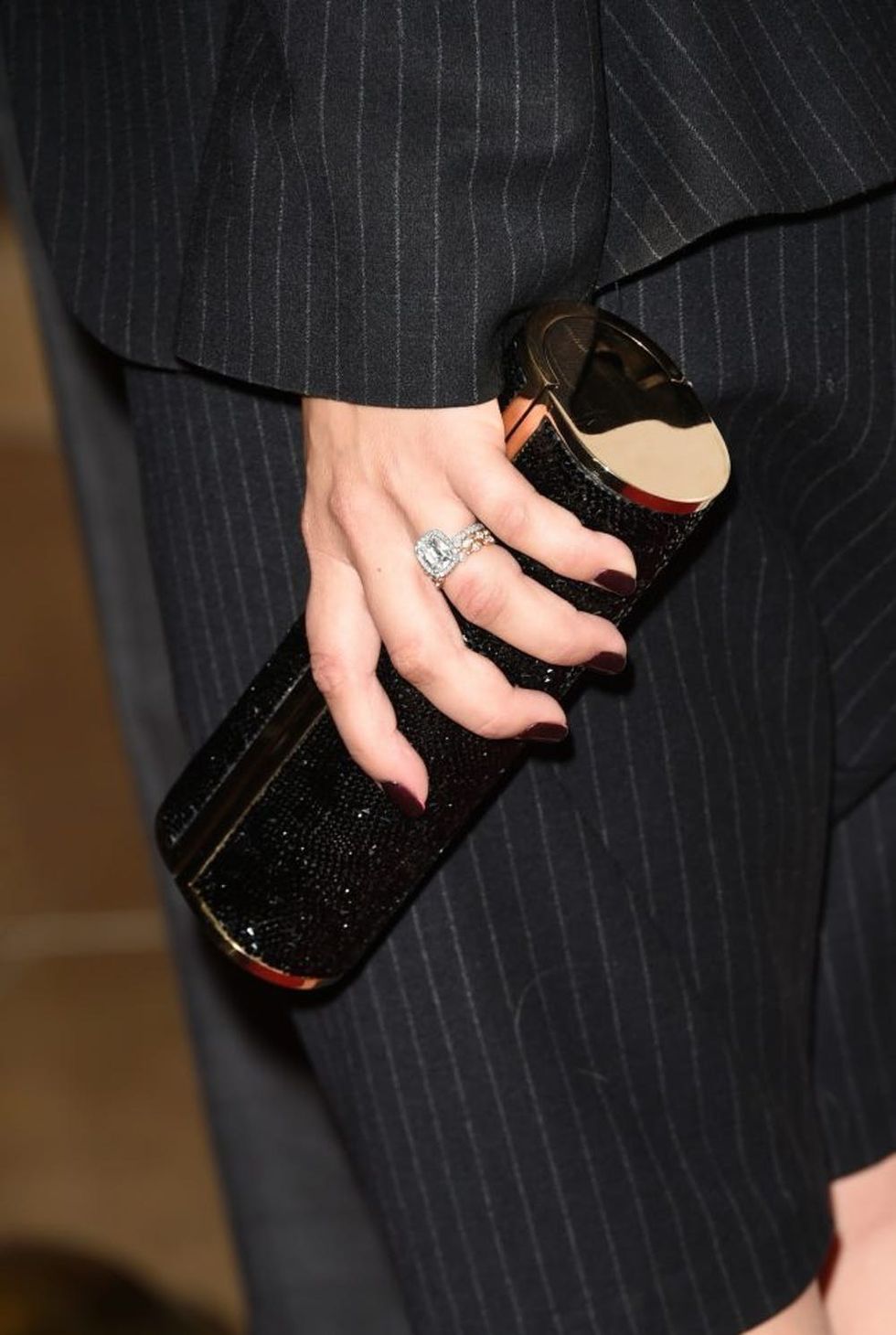 BEVERLY HILLS, CA - JUNE 19: Actress Kaley Cuoco (fashion detail) attends the 4th Annual Critics' Choice Television Awards at The Beverly Hilton Hotel on June 19, 2014 in Beverly Hills, California. (Photo by Jason Merritt/Getty Images for Critics' Choice Television Awards)