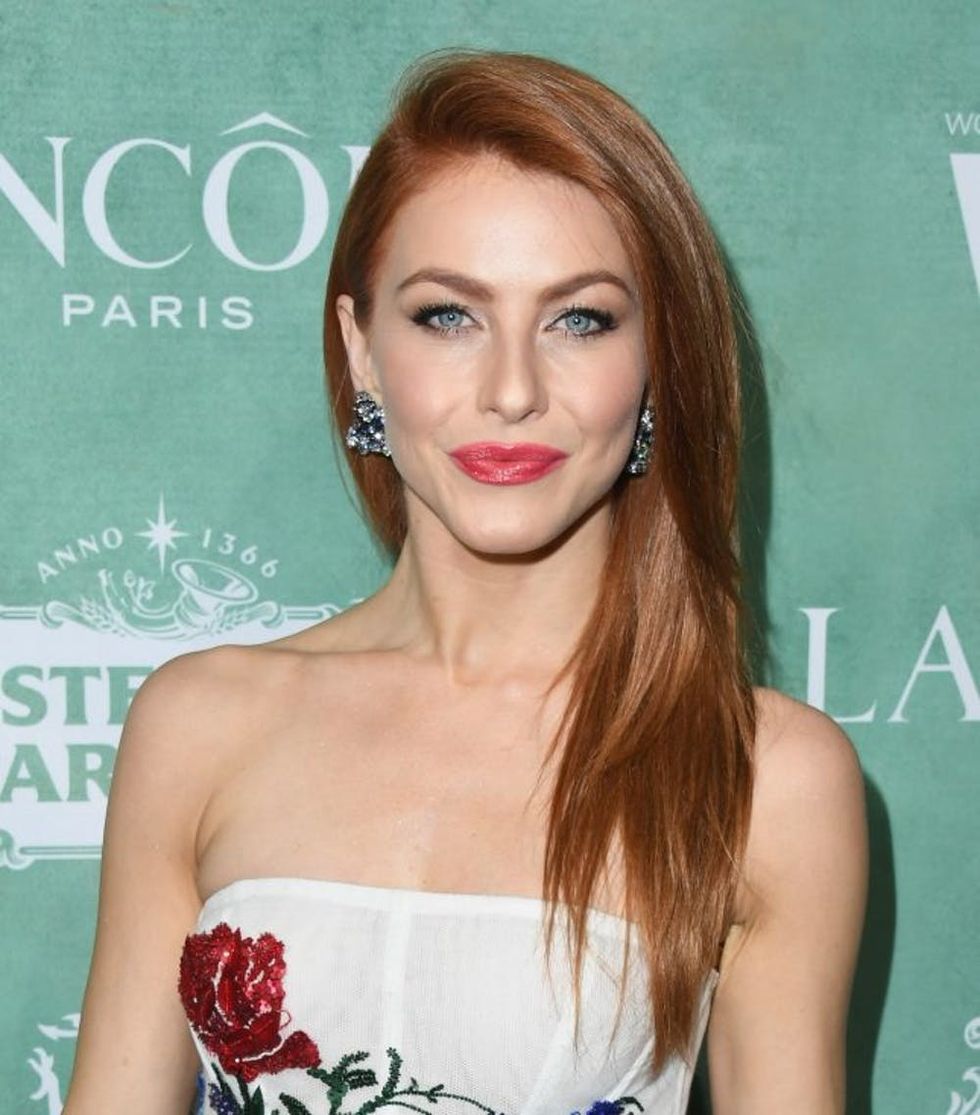 BEVERLY HILLS, CA - MARCH 02: Julianne Hough attends the 11th Annual Celebration Of The 2018 Female Oscar Nominees Presented By Women In Film at Crustacean on March 2, 2018 in Beverly Hills, California. (Photo by Jon Kopaloff/FilmMagic)