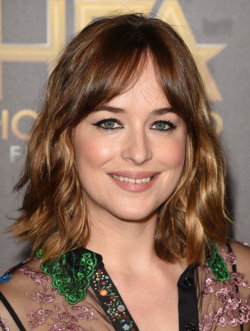 BEVERLY HILLS, CA - NOVEMBER 01: Actress Dakota Johnson attends the 19th Annual Hollywood Film Awards at The Beverly Hilton Hotel on November 1, 2015 in Beverly Hills, California. (Photo by Jason Merritt/Getty Images)