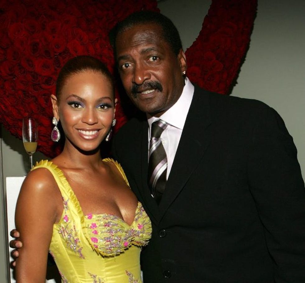 Beyonce and Matthew Knowles