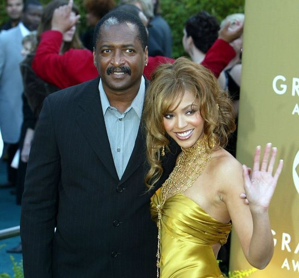 Beyonce and Matthew Knowles