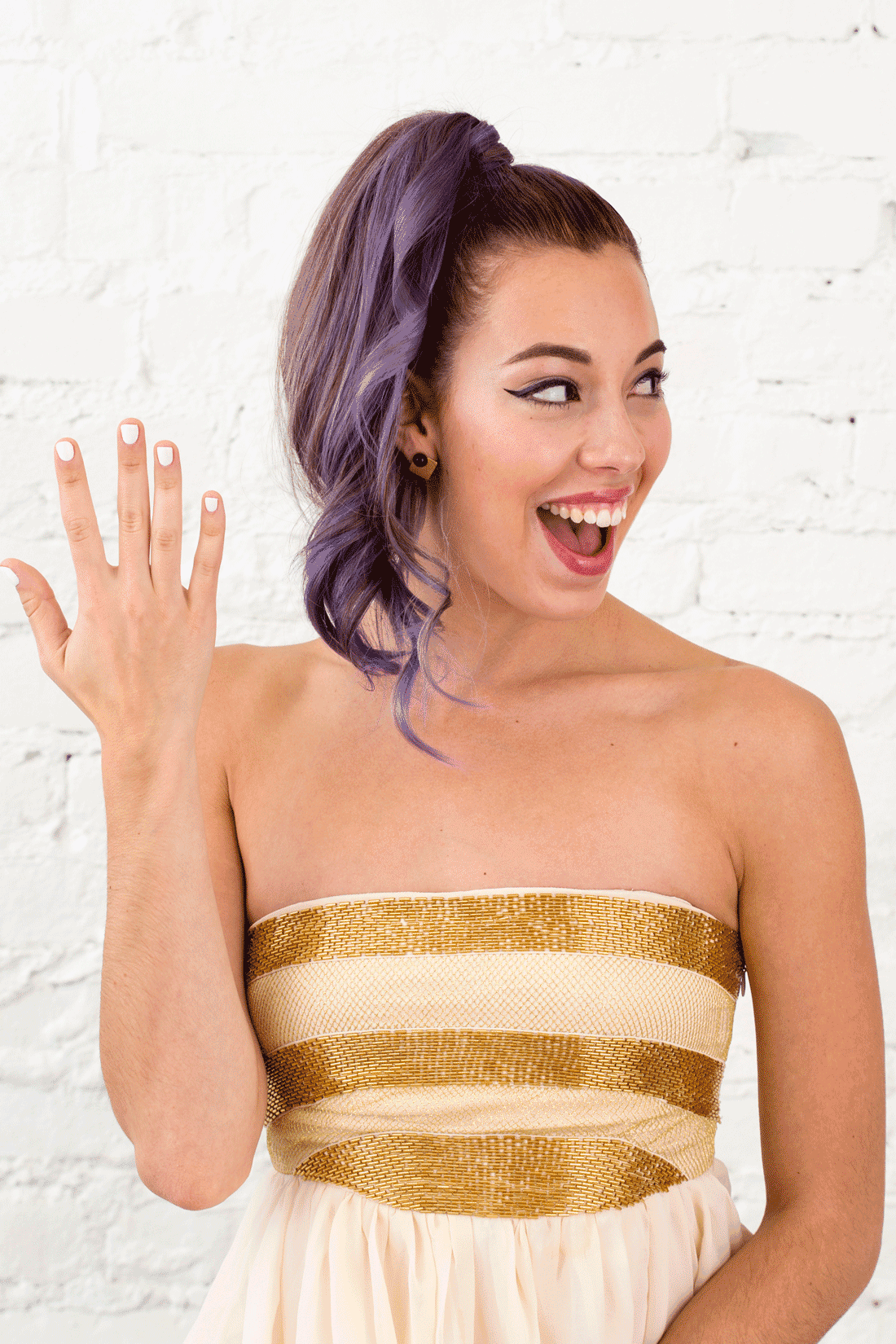 BeyonceMetBallPonytail