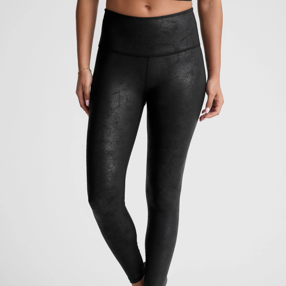 Beyond Yoga Leatherette High-Waisted Midi Leggings