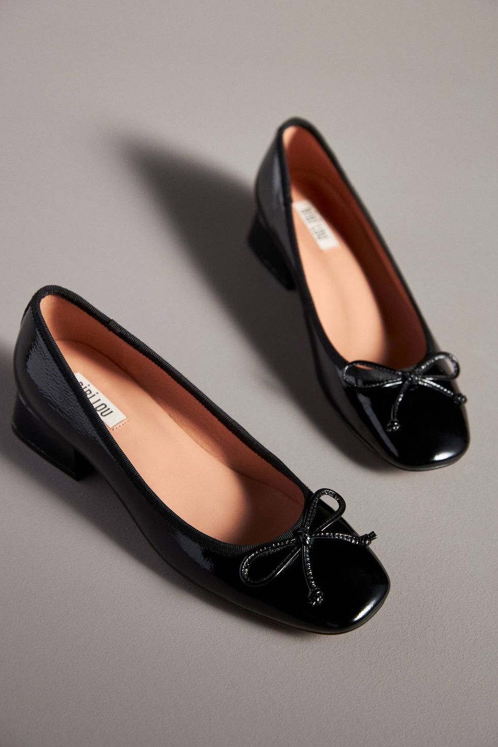 Bibi Lou Heeled Ballet Pumps