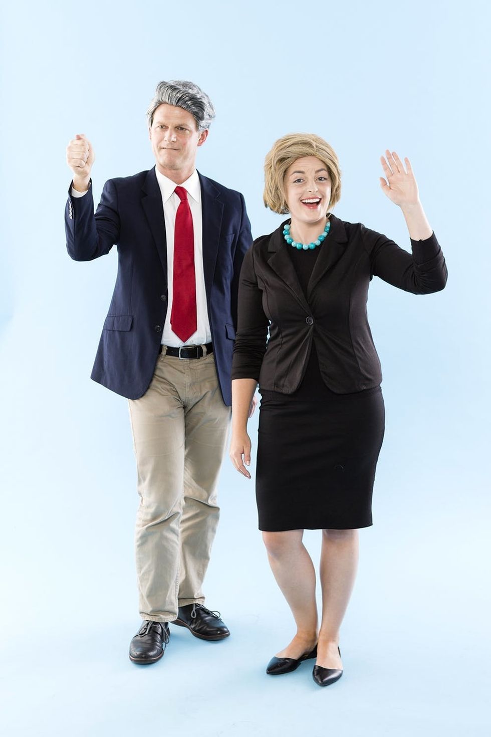 Bill and Hillary Clinton Costume
