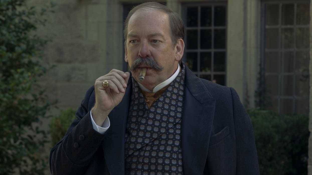bill camp as J.P. Morgan