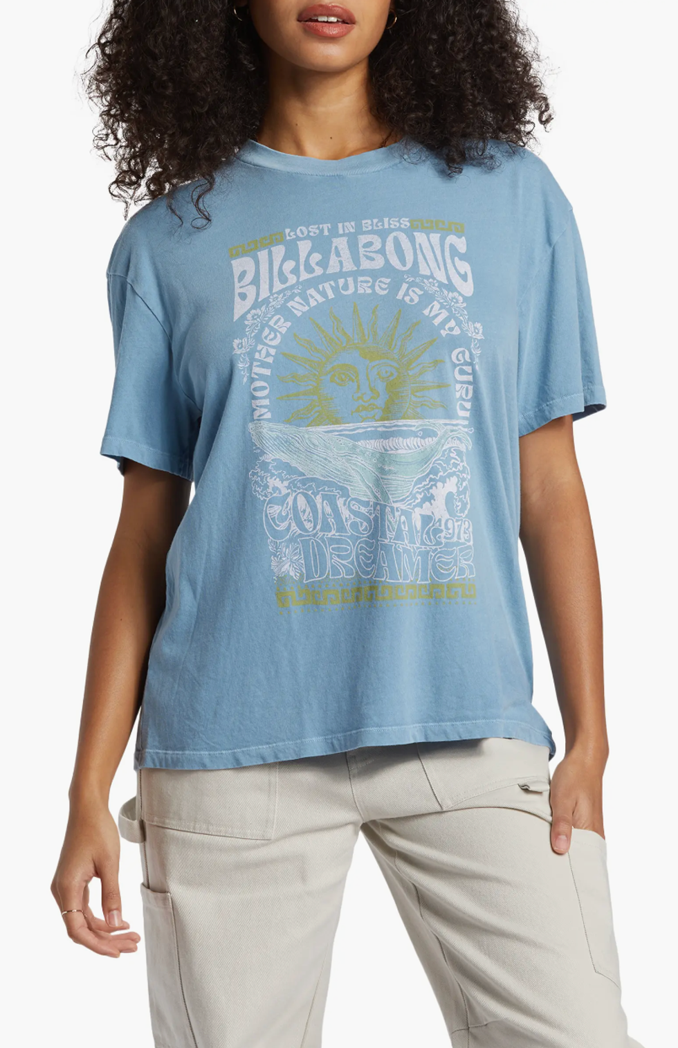 Billabong Lost in Bliss Cotton Graphic T-Shirt