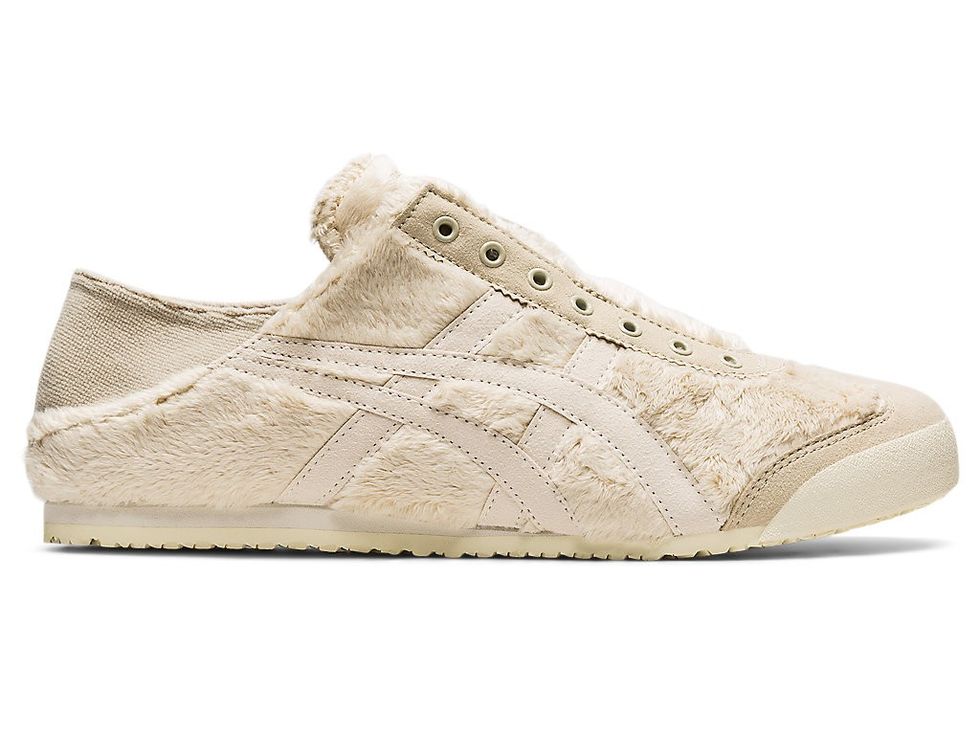 Birch / Cream Women Onitsuka Tiger Mexico 66 Paraty Shoes