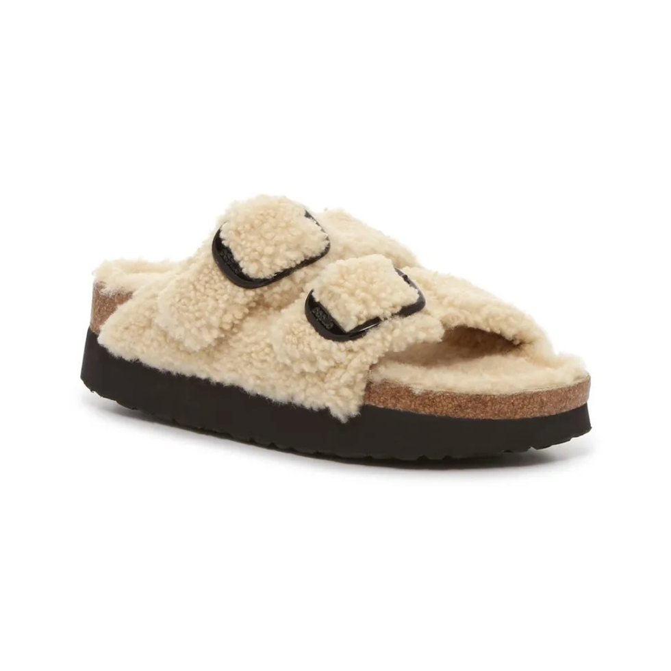 Birkenstock Shearling Sandals