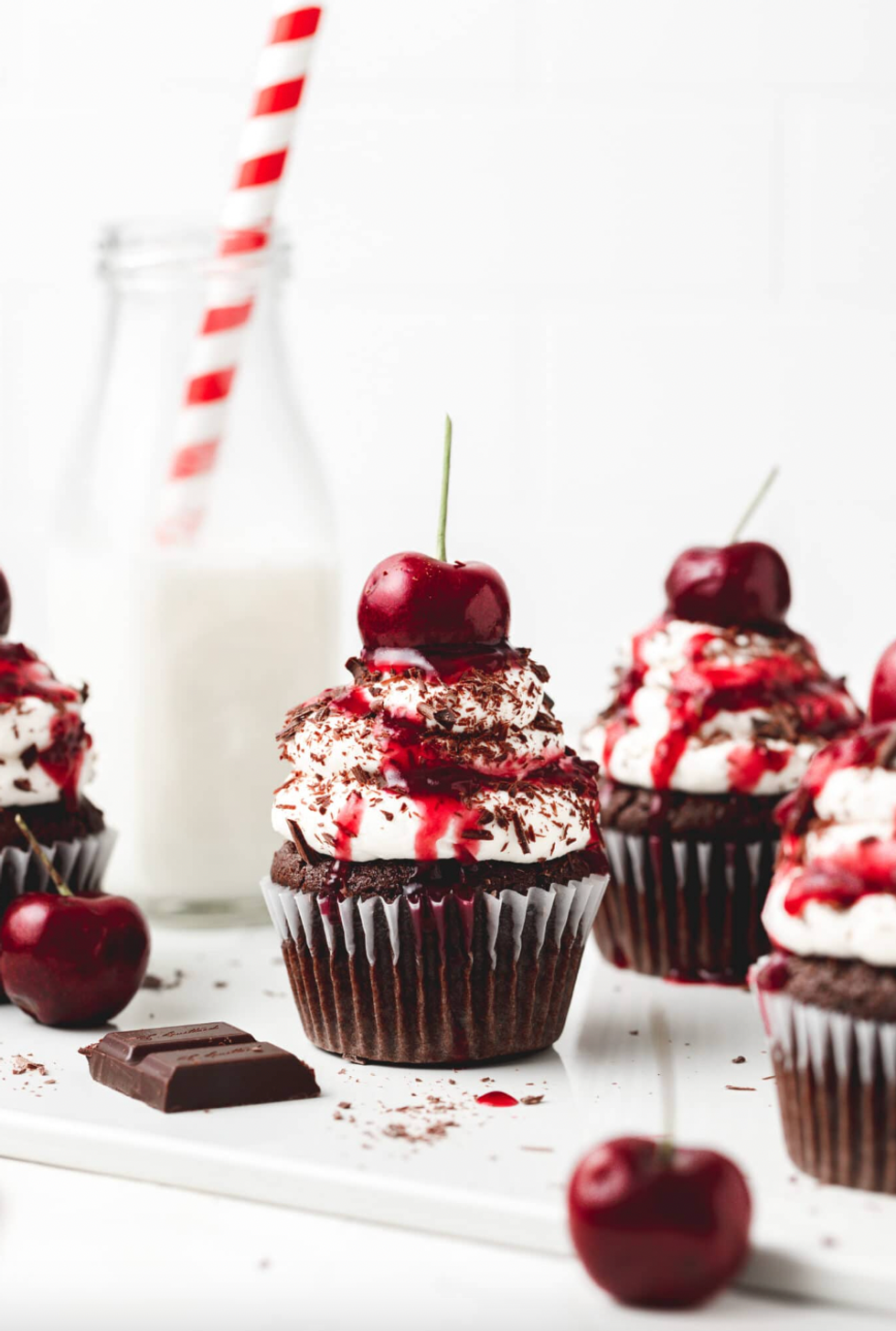 Black Forest Cupcakes