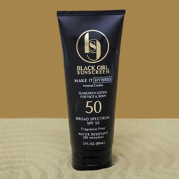 Black Girl Sunscreen Make It Hybrid SPF 50 Sunscreen