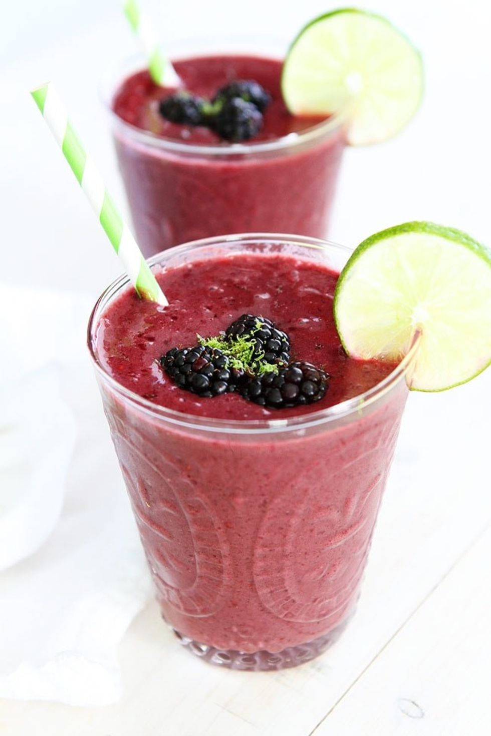 Blackberry Lime Smoothie