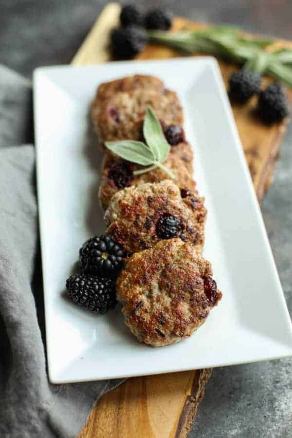Blackberry Sage Breakfast Sausage