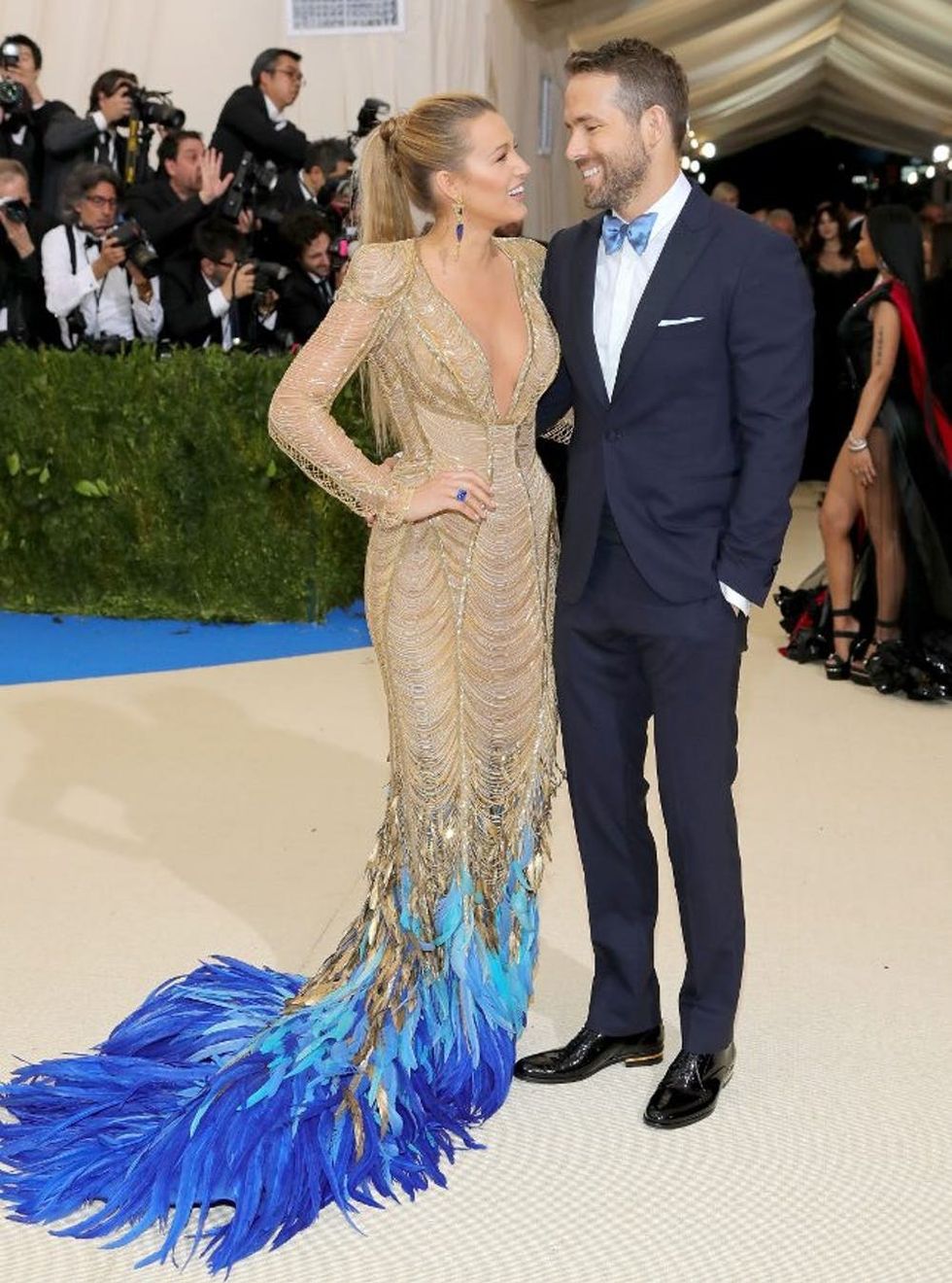 Blake Lively and Ryan Reynolds _ Met Gala 2017