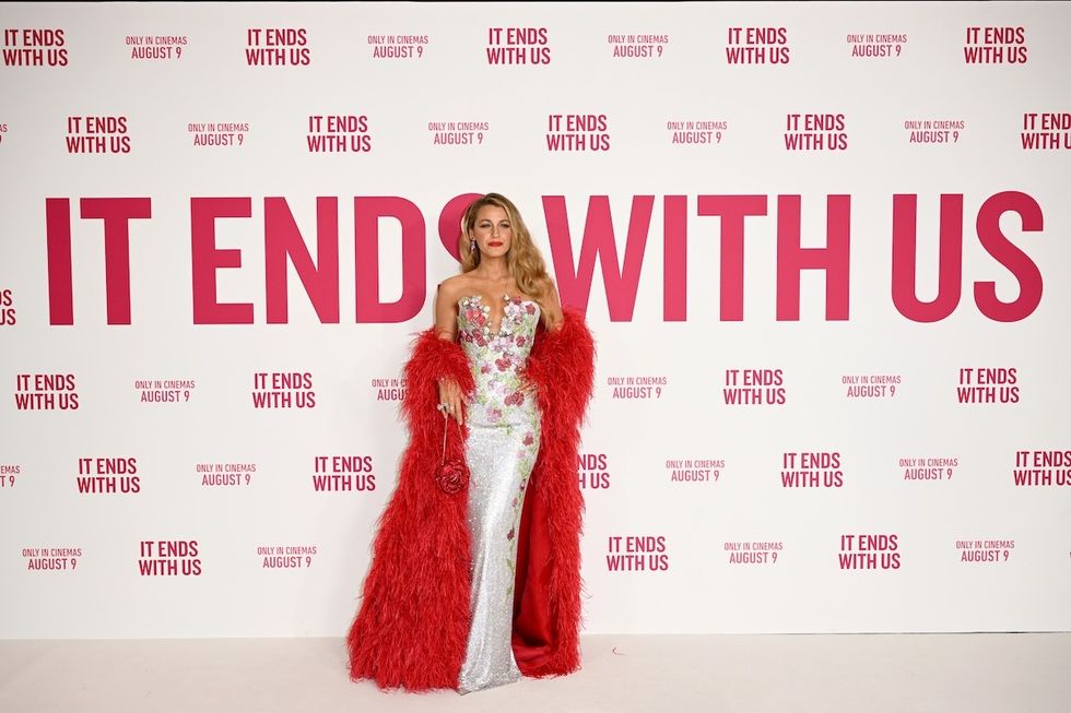blake lively it ends with us london