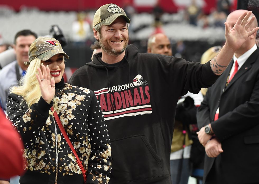 Blake Shelton and Gwen Stefani