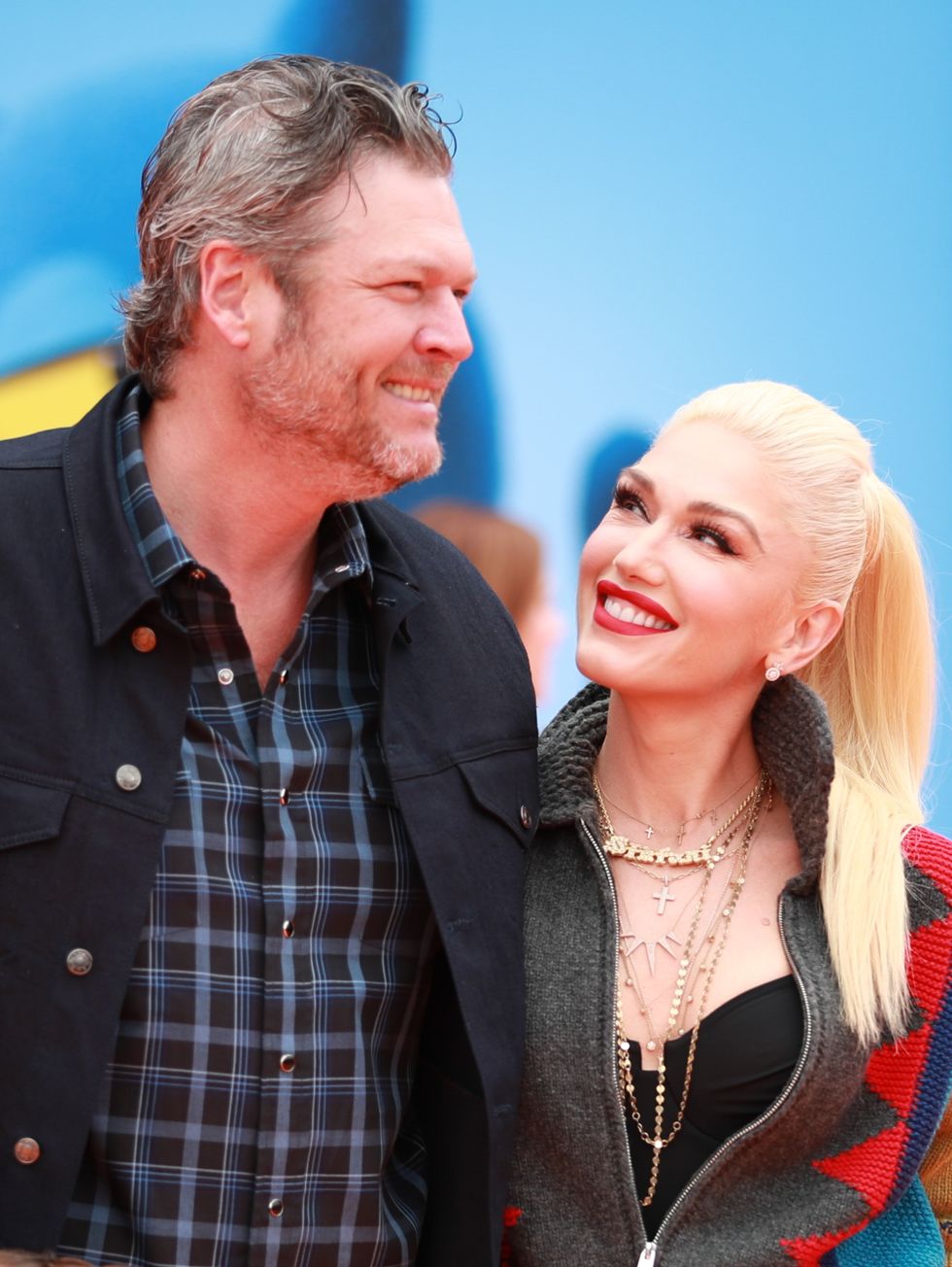 Blake Shelton and Gwen Stefani