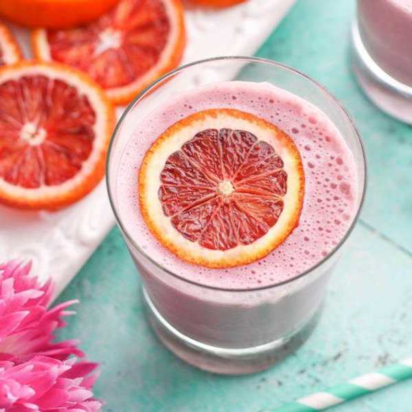Blood Orange Banana Smoothie