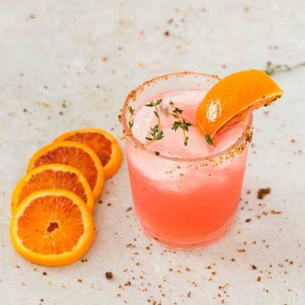 Blood Orange Citrus Mezcal cinco de mayo drinks