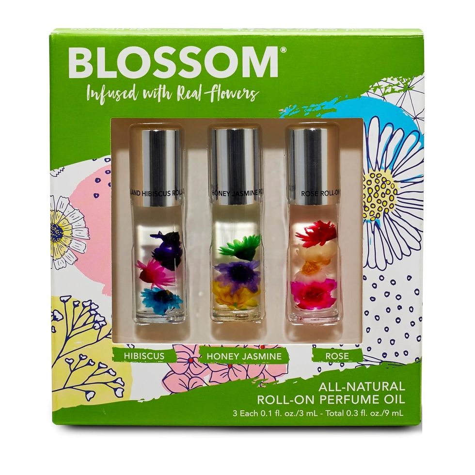 Blossom Roll on Rollerball Perfume Oil with Natural Ingredients + Essential Oils