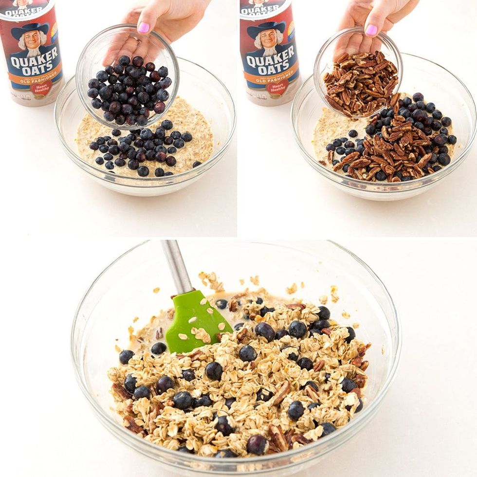 blueberry_4 stirring ingredients together