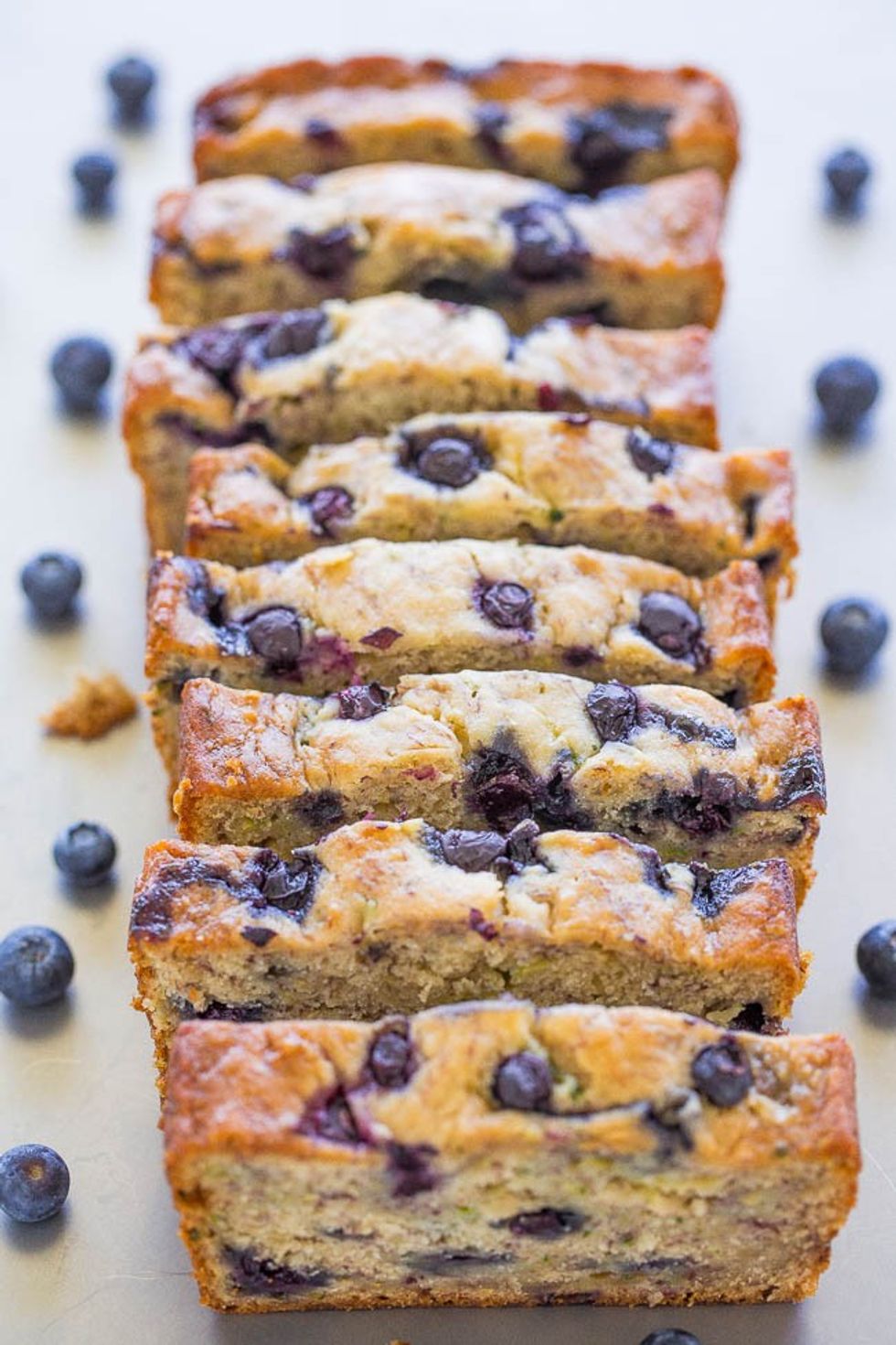 Blueberry Banana Zucchini Bread