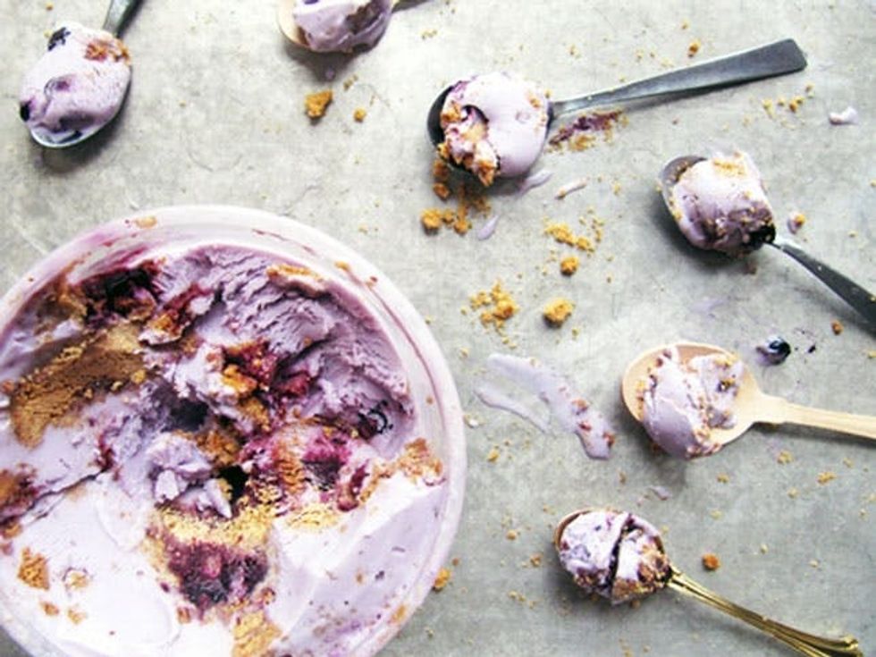Blueberry Cheesecake Ice Cream