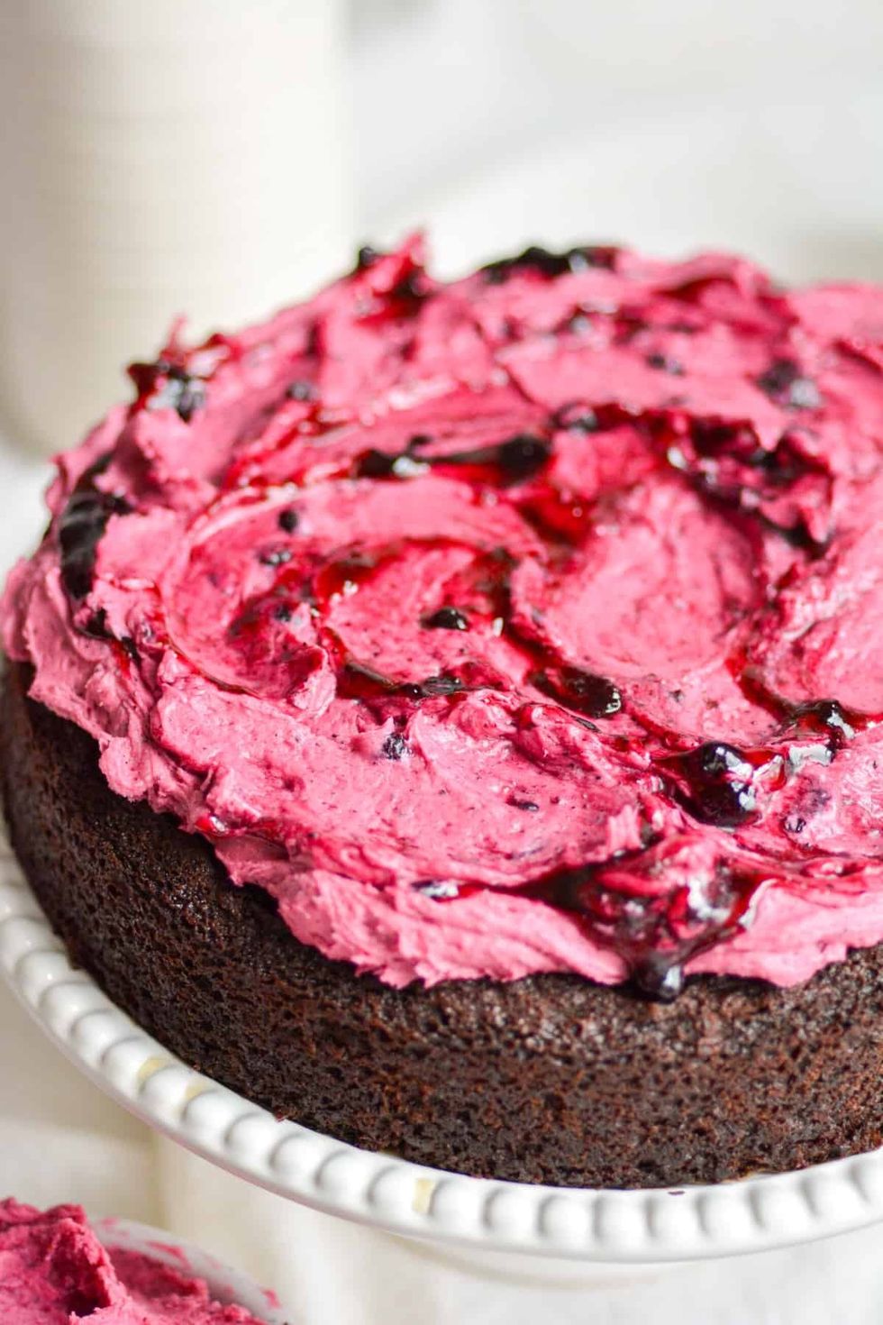 Blueberry Chocolate Cake