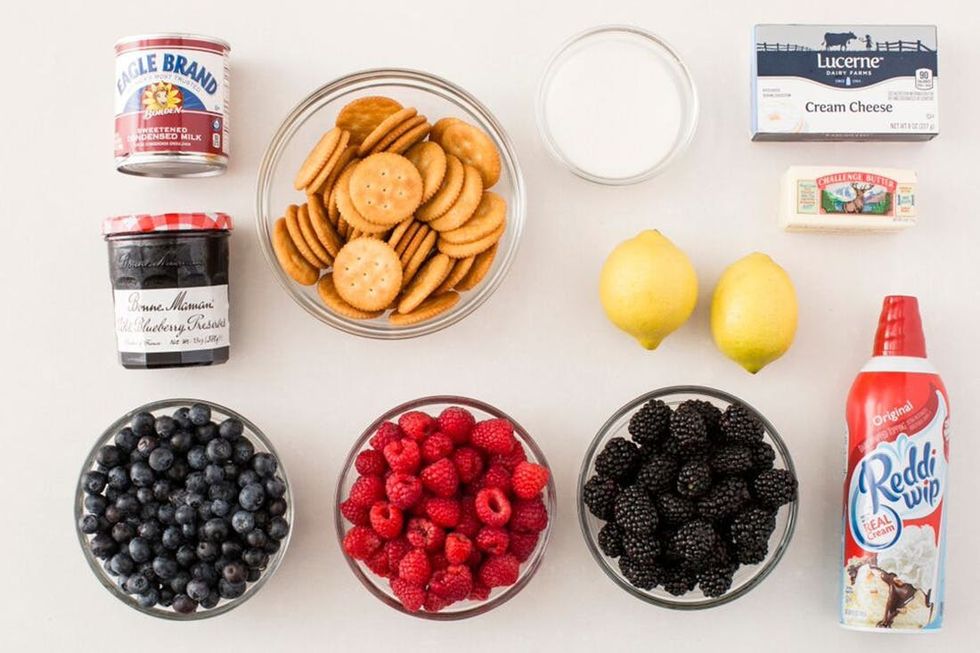 Blueberry Cream Pie Filling