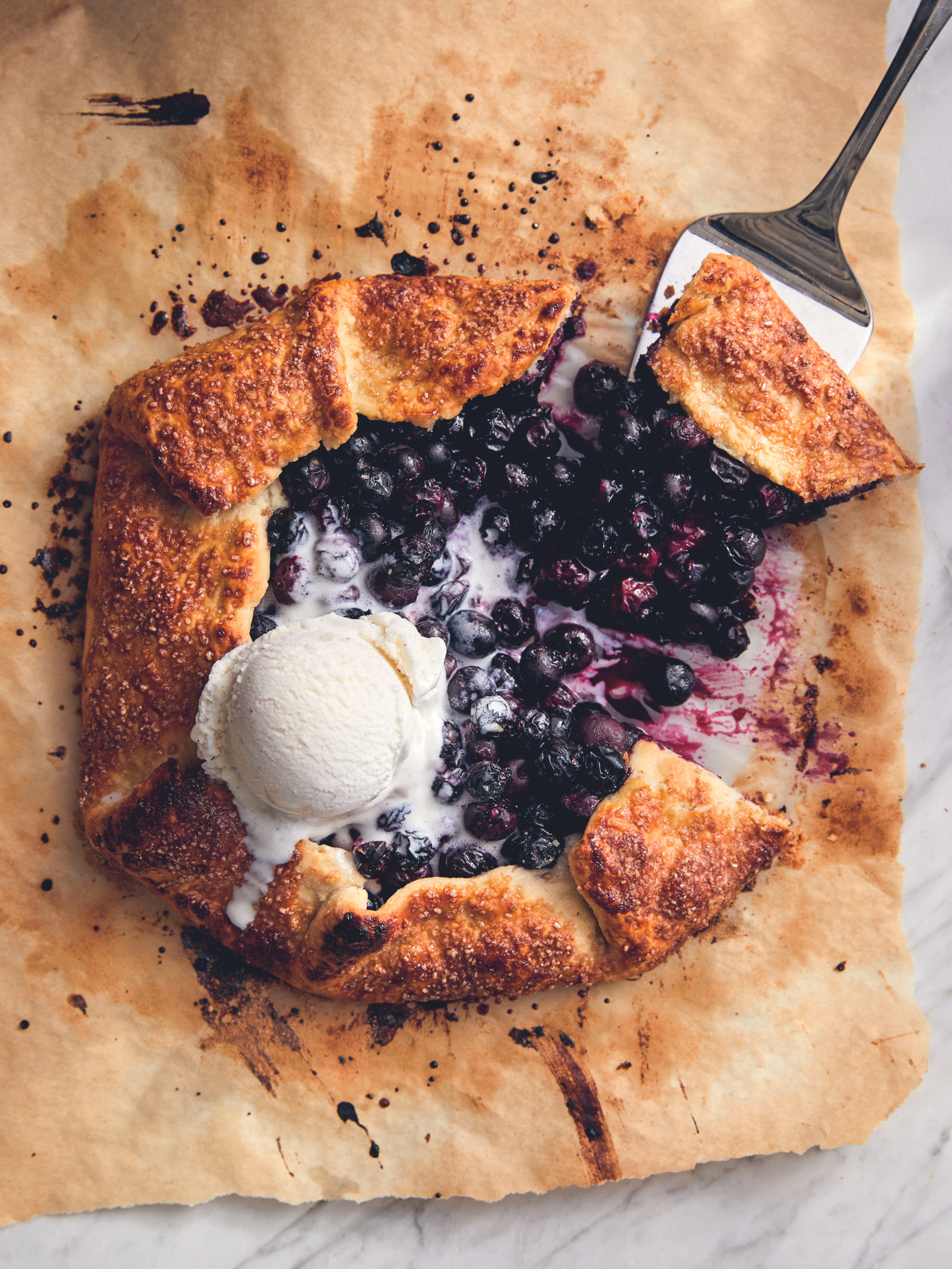 Blueberry Galette Recipe From Natasha's Kitchen