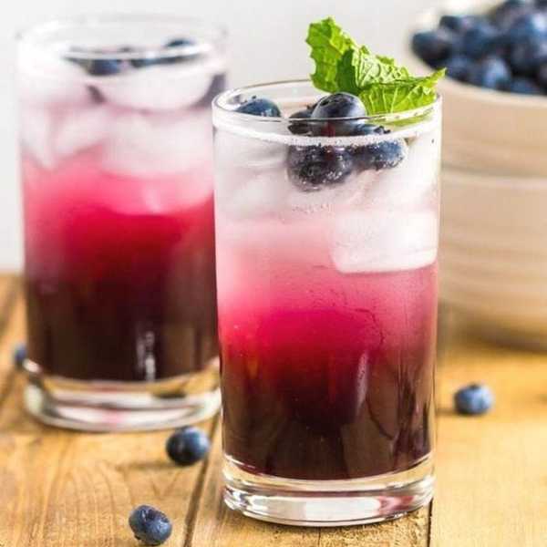 Blueberry Ginger Cooler Summer Mocktail Recipes