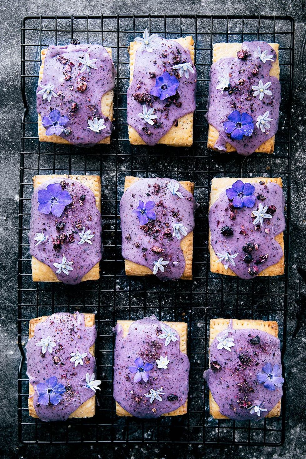 Blueberry lemon pop tarts