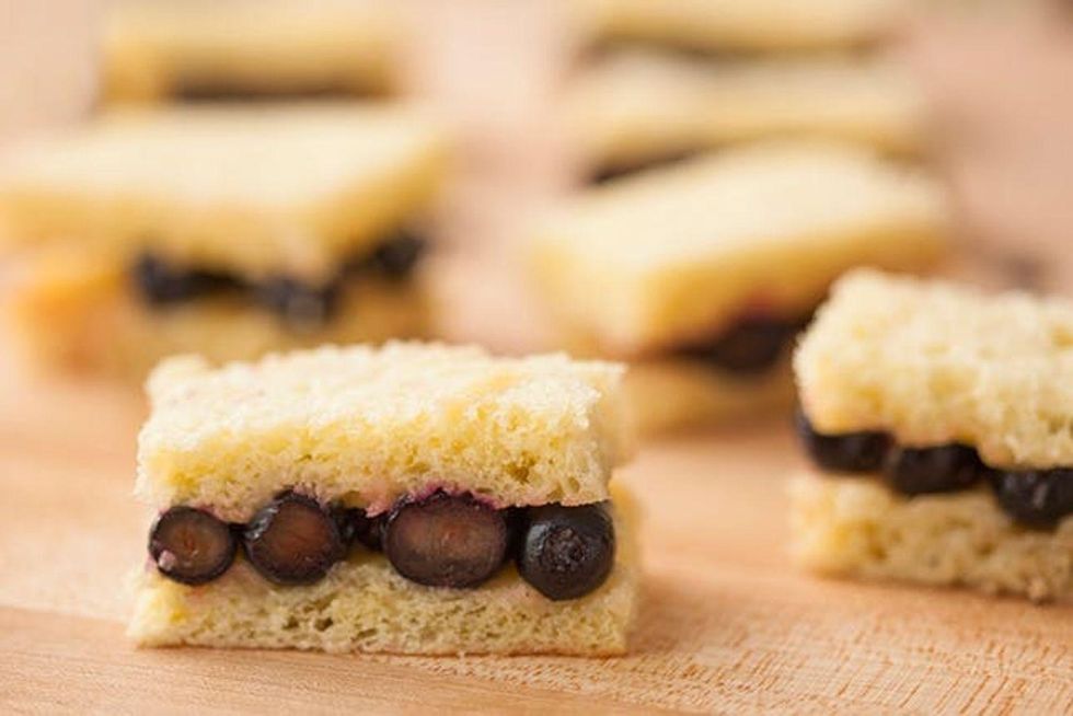 Blueberry + Lemon Tea Sandwich Recipe