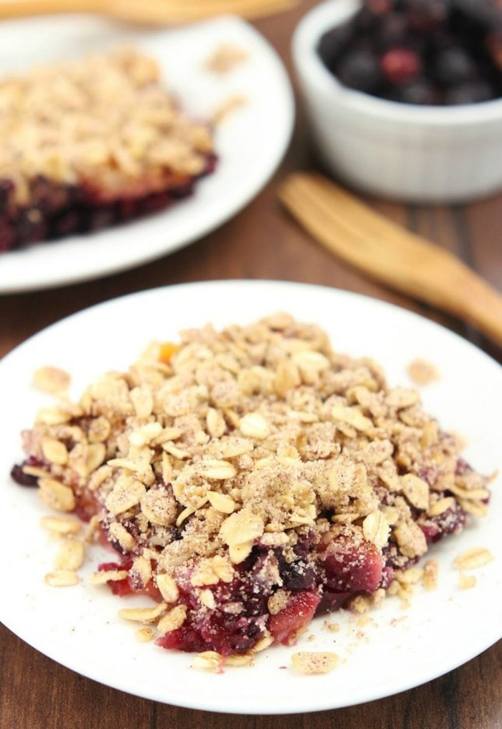 Blueberry Mango Crumble