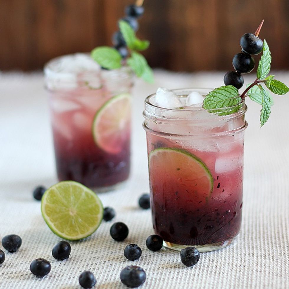 Blueberry Mojito