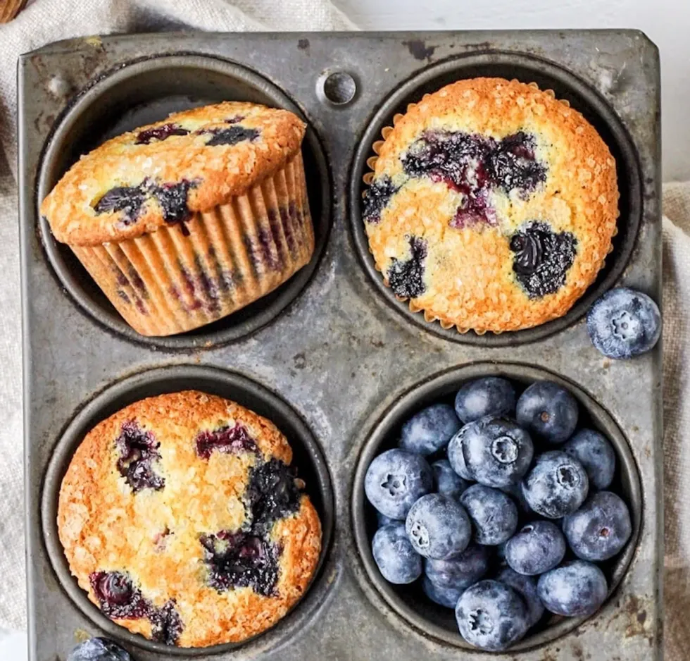 blueberry muffins