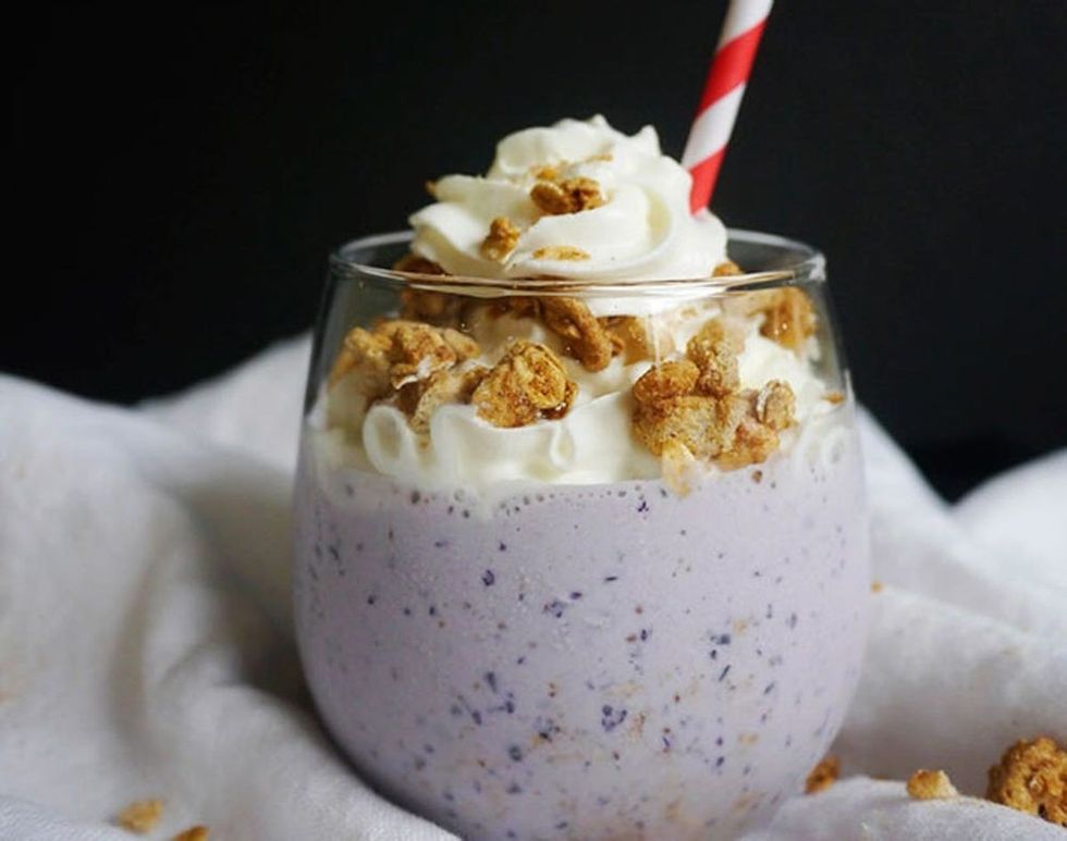 Blueberry Parfait Milkshake
