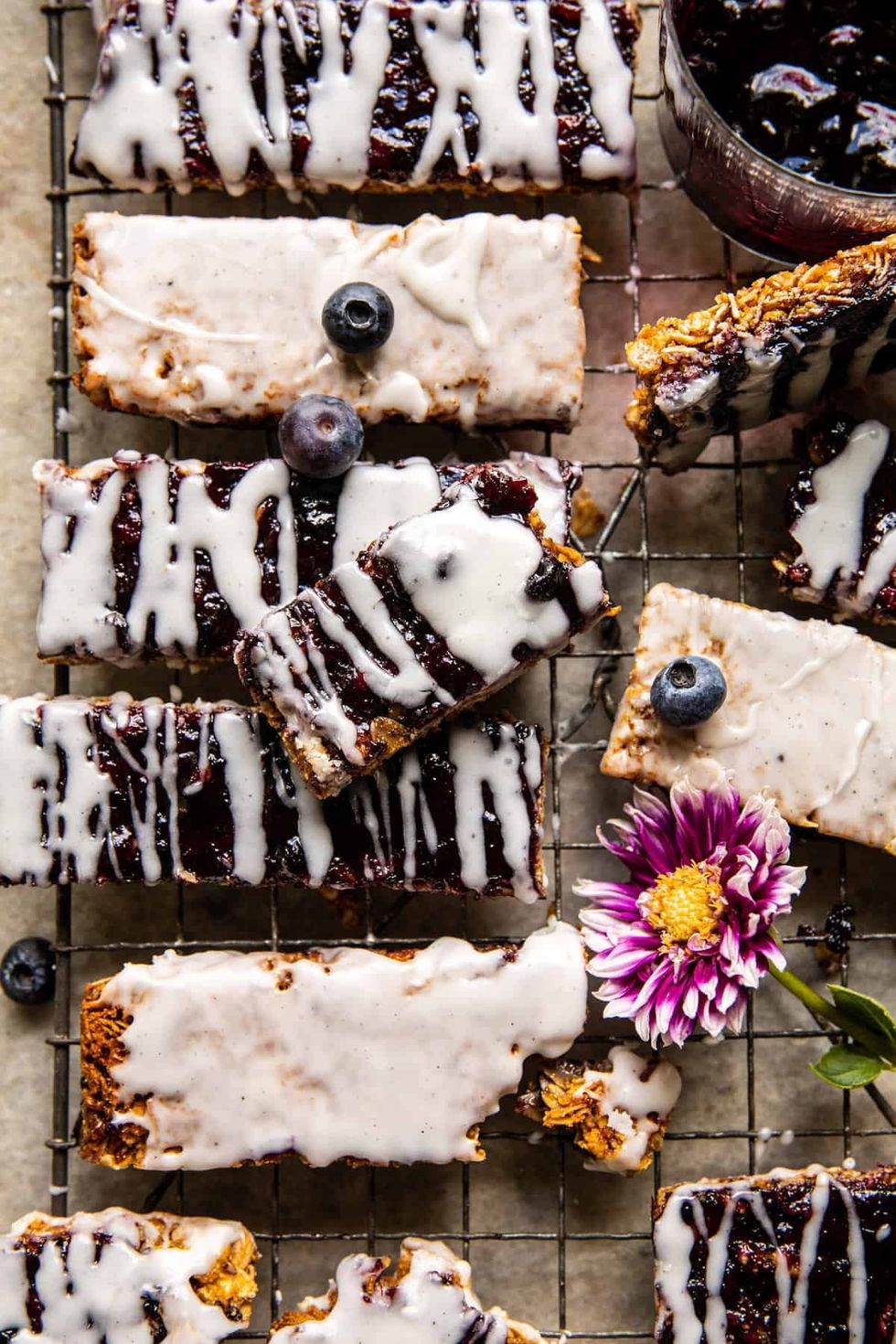 Blueberry Yogurt Granola Bars
