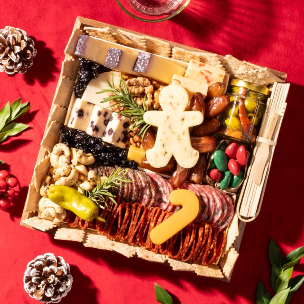 Boarderie Happy Holidays Classic Cheese & Charcuterie Board